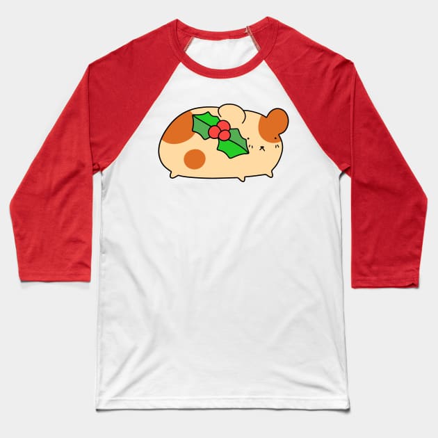 Holly Hamster Baseball T-Shirt by saradaboru